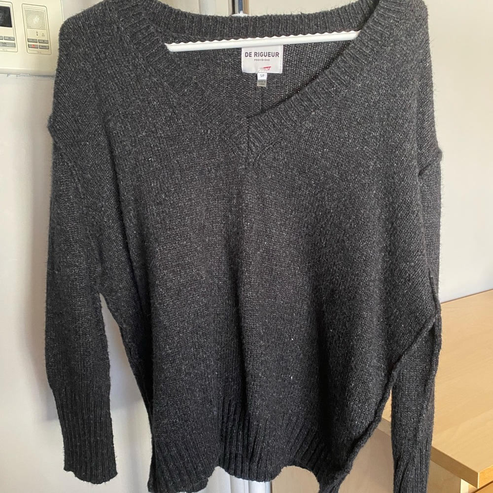 Grey De Rigueur sweater